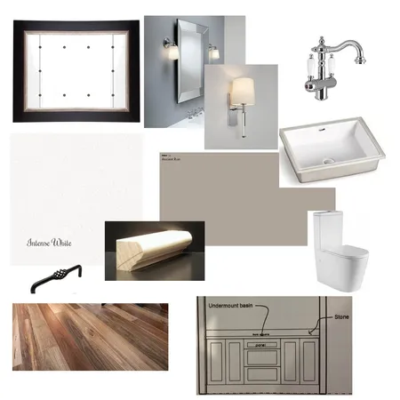 Powder Room Interior Design Mood Board by jmerc86 on Style Sourcebook