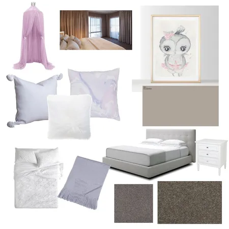 Zoe's Bedroom Interior Design Mood Board by jmerc86 on Style Sourcebook