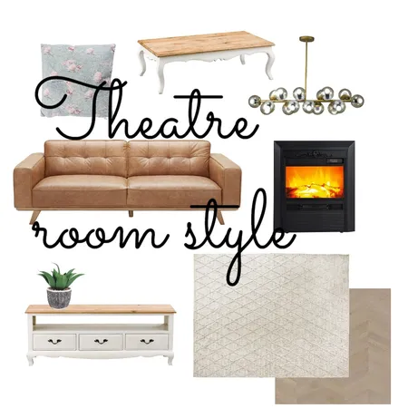 Theatre Room Interior Design Mood Board by Michmad on Style Sourcebook