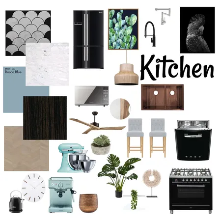 Dream Kitchen Interior Design Mood Board by Sez on Style Sourcebook