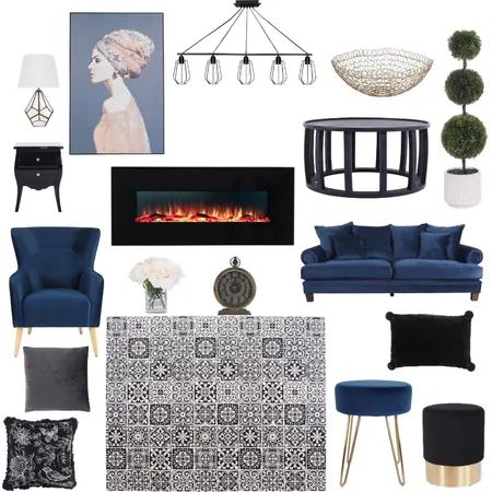 Peacock paradise Interior Design Mood Board by JasonK on Style Sourcebook