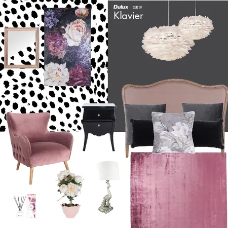 Bold &amp; Glam Interior Design Mood Board by ysollajane on Style Sourcebook
