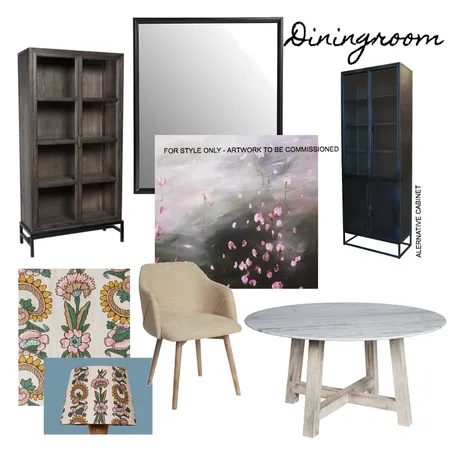 Collins - Diningroom Interior Design Mood Board by ROSESTTRADINGCO on Style Sourcebook