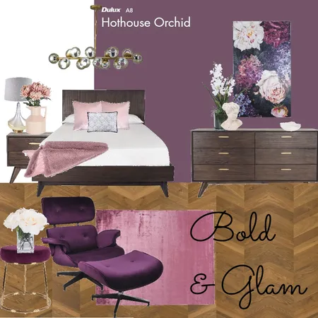 Bold &amp; Glam Interior Design Mood Board by SuomiSaari on Style Sourcebook