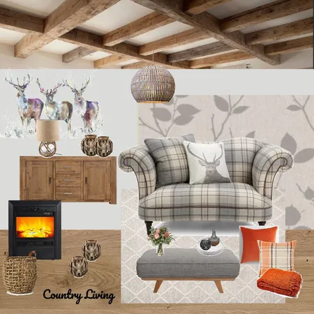 Country style Living room Interior Design Mood Board by Gina on Style Sourcebook