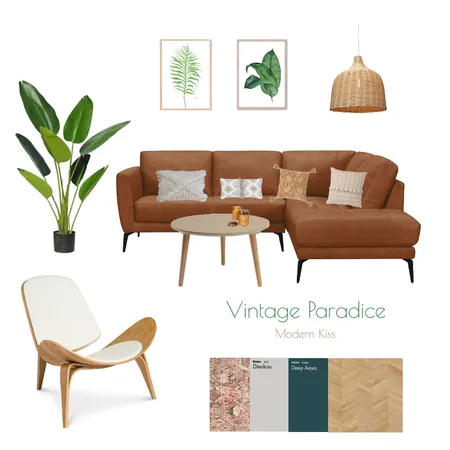 Vintage Paradise Interior Design Mood Board by rebeccamandal on Style Sourcebook