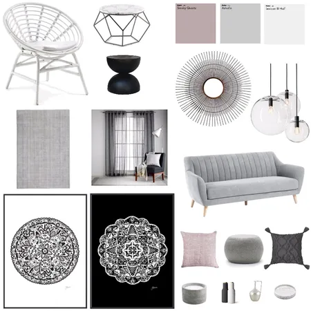 Living Room Interior Design Mood Board by Designs by Sophie on Style Sourcebook