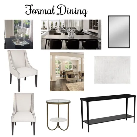 Formal Dining Deepdene Interior Design Mood Board by Styleahome on Style Sourcebook
