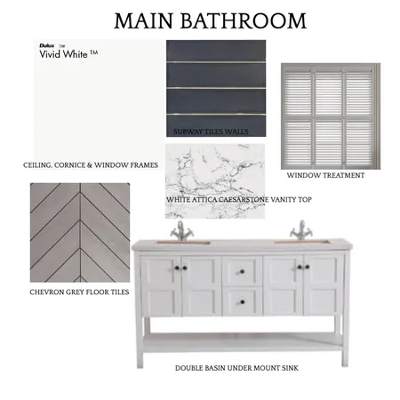 MAIN BATHROOM Interior Design Mood Board by nmateo on Style Sourcebook