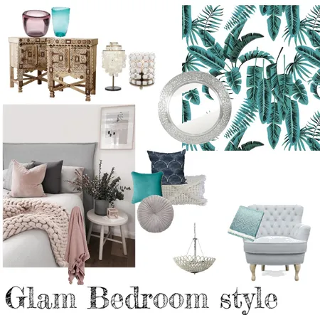 Bold &amp; Glam #glamdecor Interior Design Mood Board by Amanda47 on Style Sourcebook