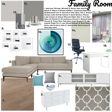 Family Room Interior Design Mood Board by shelleykingston on Style Sourcebook