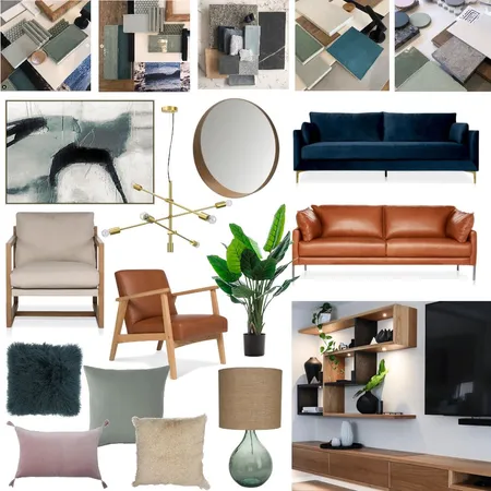 Emerald - Living Room Interior Design Mood Board by Nic16 on Style Sourcebook