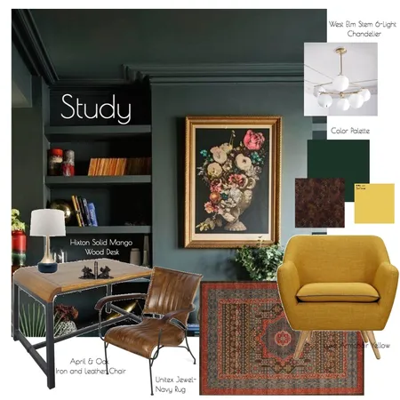 Study Interior Design Mood Board by Kcampau on Style Sourcebook