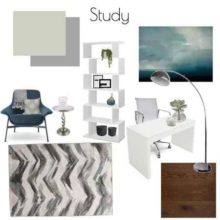 Study Interior Design Mood Board by LeahTinetti on Style Sourcebook