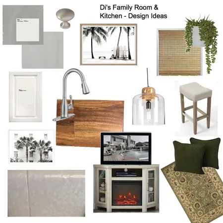 Di's Kitchen &amp; Family room Interior Design Mood Board by carolinehobbs on Style Sourcebook