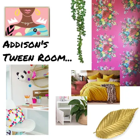 Addisons Tween Room Interior Design Mood Board by CooperandCo. on Style Sourcebook