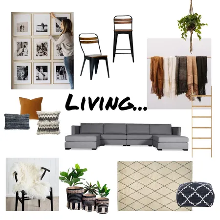 Living. Interior Design Mood Board by CooperandCo. on Style Sourcebook