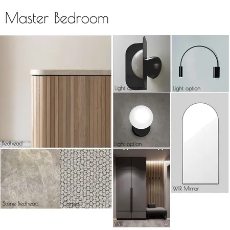 Master Bedroom Interior Design Mood Board by jchaimbo on Style Sourcebook
