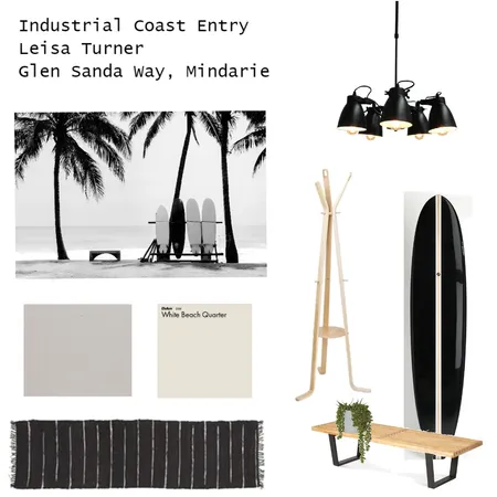 Industrial Coast Entry Concept 1 Interior Design Mood Board by tenibro on Style Sourcebook