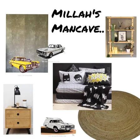 Millahs Mancave Interior Design Mood Board by CooperandCo. on Style Sourcebook