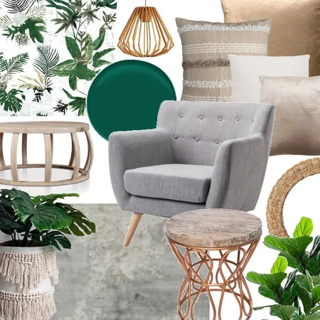 green Interior Design Mood Board by claireswanepoel on Style Sourcebook