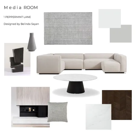 media room2 Interior Design Mood Board by bel on Style Sourcebook