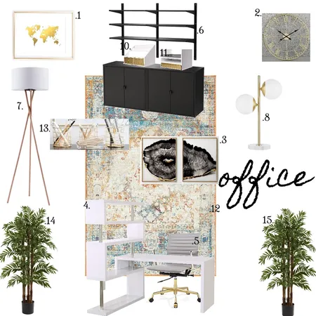 office Interior Design Mood Board by CharleneAtouri on Style Sourcebook