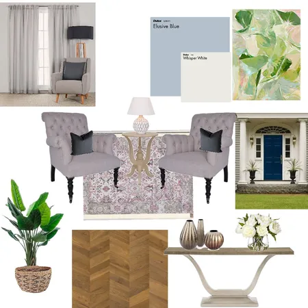 Sitting Room Monochromatic Interior Design Mood Board by Elements Aligned Interior Design on Style Sourcebook