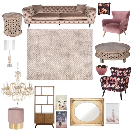Bold &amp; Glam Interior Design Mood Board by Taneisha on Style Sourcebook