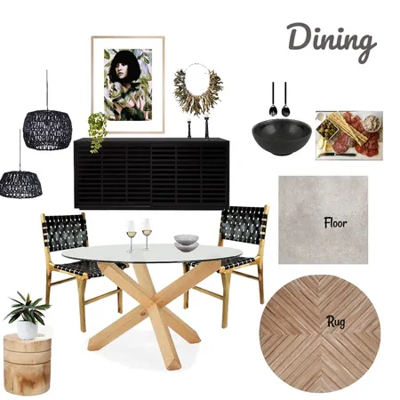Dining Room Interior Design Mood Board by Coco Lane on Style Sourcebook