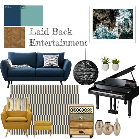Laid back entertainment Interior Design Mood Board by richelieu on Style Sourcebook