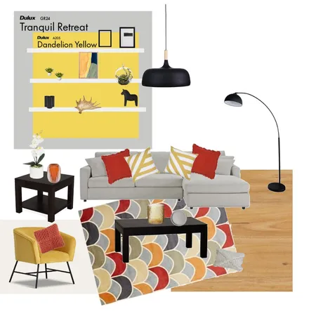Mod 3 Warm room take 3 Interior Design Mood Board by Serenica on Style Sourcebook