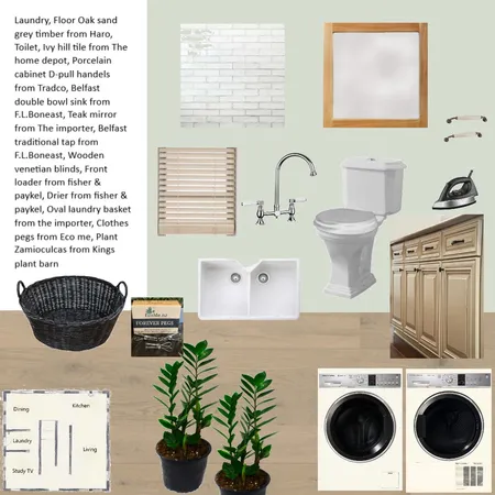 assm 9 laundry Interior Design Mood Board by ElizaPepperwood on Style Sourcebook