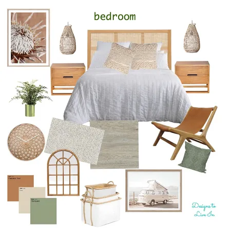 Natural Bedroom Interior Design Mood Board by Designs_to_Live_In on Style Sourcebook