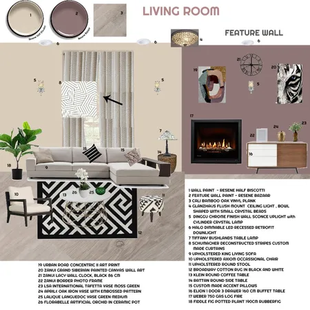 Living Room Reno Interior Design Mood Board by id_exell on Style Sourcebook