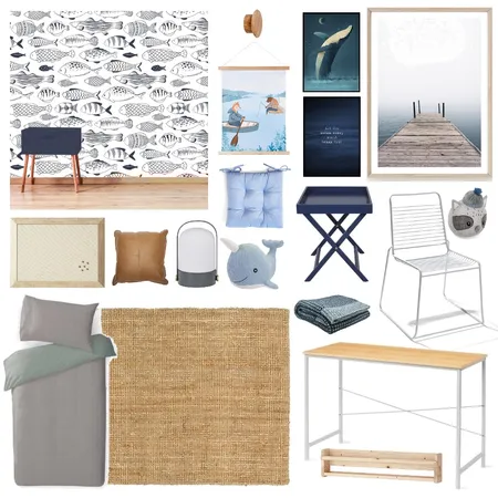 Jacks Room Interior Design Mood Board by Thediydecorator on Style Sourcebook