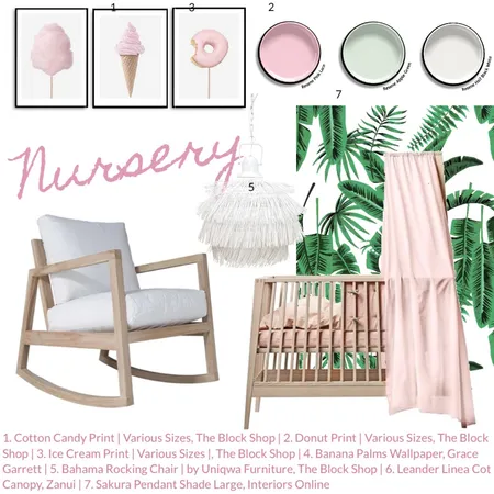 Nursery Interior Design Mood Board by Shanna McLean on Style Sourcebook