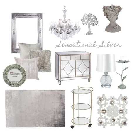 Sensational Silver Interior Design Mood Board by AshleighDarling on Style Sourcebook