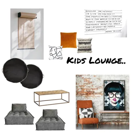 Kids Lounge Interior Design Mood Board by CooperandCo. on Style Sourcebook