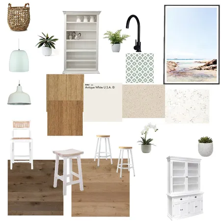 Family Room &amp; Kitchen Interior Design Mood Board by Nellc on Style Sourcebook