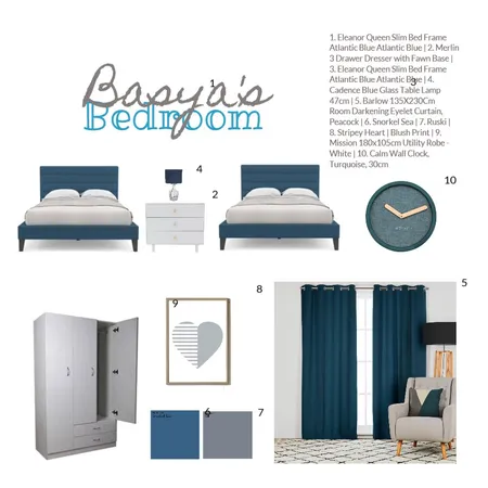 bed Interior Design Mood Board by stkay on Style Sourcebook