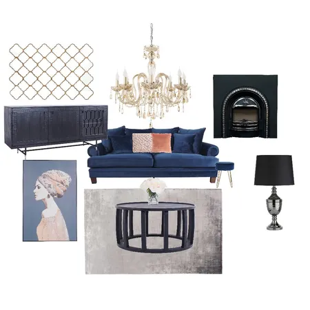 Glam Interior Design Mood Board by cariebergens on Style Sourcebook