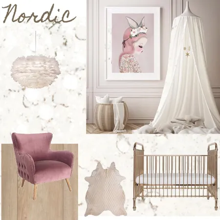 Nordic Nursery Interior Design Mood Board by words2emily on Style Sourcebook