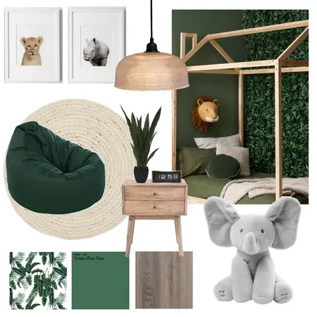 Kidies Jungle Interior Design Mood Board by Hayleymichelle on Style Sourcebook