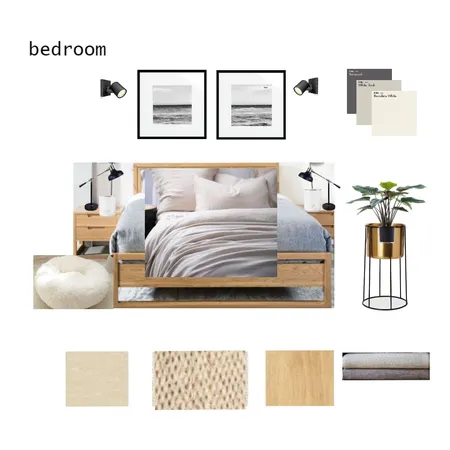 Bedroom - Bruno Bed Interior Design Mood Board by lmg interior + design on Style Sourcebook