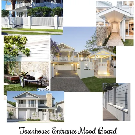 Townhouse Entrance Interior Design Mood Board by House of Cove on Style Sourcebook