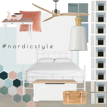 Nordic bedroom Interior Design Mood Board by odelle on Style Sourcebook