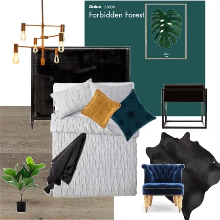 Bold &amp; Glam Interior Design Mood Board by saffy24 on Style Sourcebook