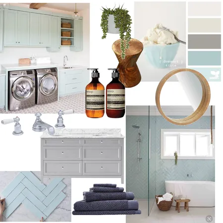 Bathroom and Laundry Moodboard Interior Design Mood Board by inordeck on Style Sourcebook
