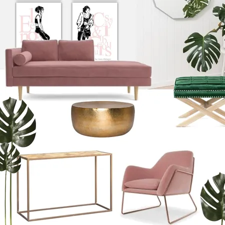 pink and green mood Interior Design Mood Board by iritziv1977 on Style Sourcebook